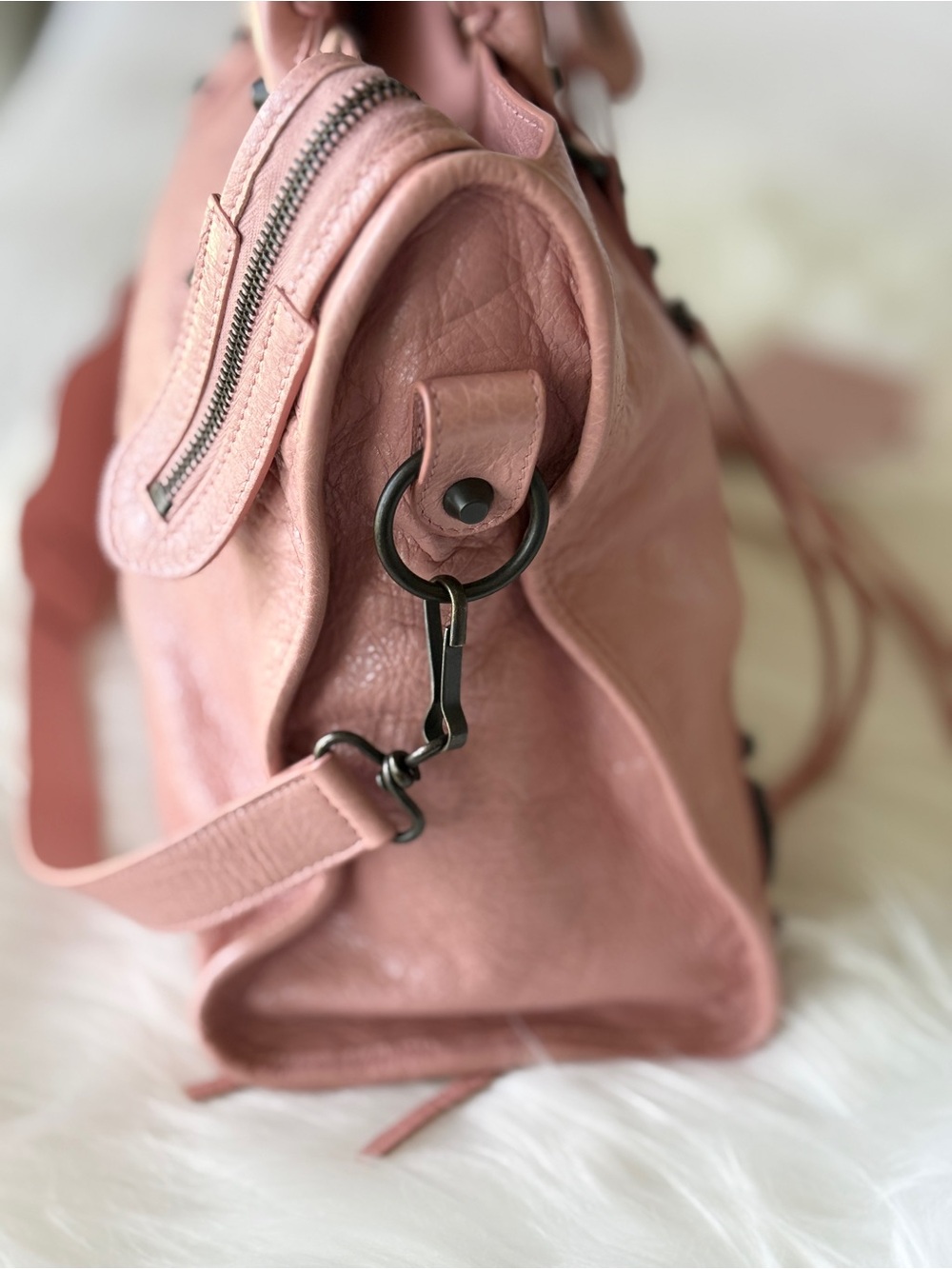 Pink Balenciaga Medium City Bag - Picture 8 of 15